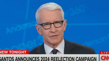 ‘No Shame’: Anderson Cooper Eviscerates George Santos Over Reelection Bid
