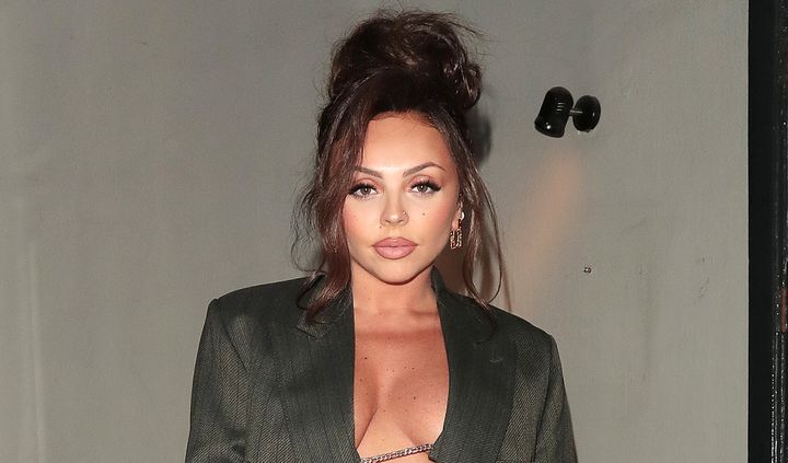 Jesy Nelson pictured at a screening of her new music video last week