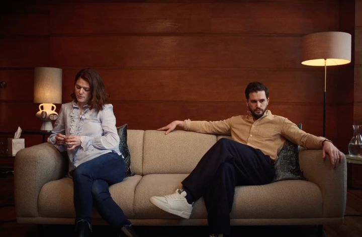 Rose Leslie and Kit Harington in their new campaign video