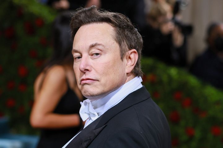 Elon Musk, pictured here at the 2022 Met Gala, has long expressed disdain for professional journalists and said he 