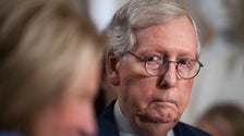 Mitch McConnell Refuses To Discuss Trump Indictment Mitch McConnell Refuses To Discuss Trump Indictment