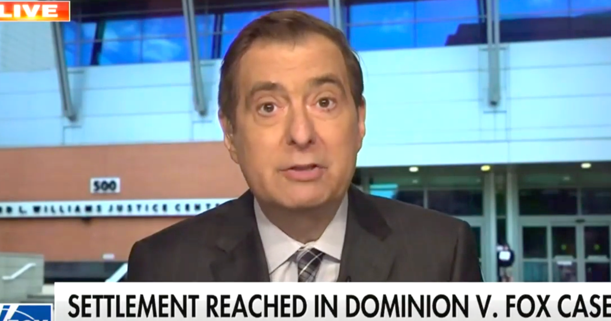 Fox Host Calls The Claims Aired By His Network ‘Obviously False’ Amid Settlement News Fox Host Calls The Claims Aired By His Network ‘Obviously False’ Amid Settlement News