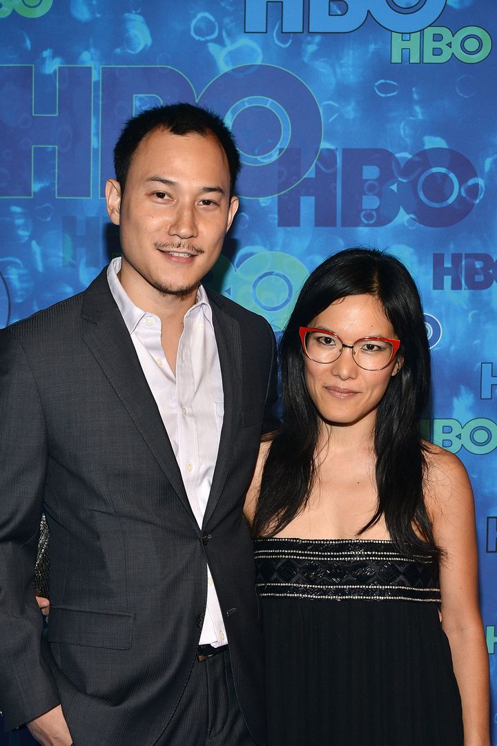 Justin Hakuta and Ali Wong pictured in 2016.