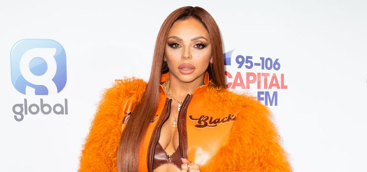 Jesy Nelson at the Capital Jingle Bell Ball in 2021