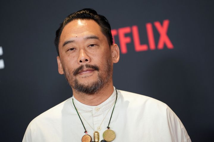 David Choe at the LA premiere of Beef last month