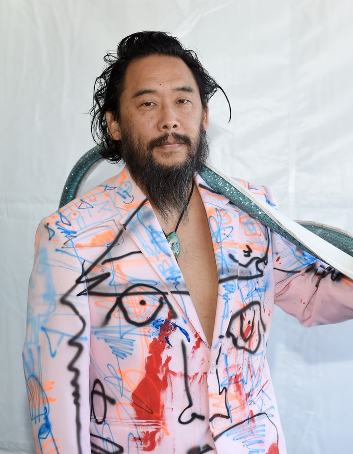 David Choe at the Film Independent Spirit Awards in 2022