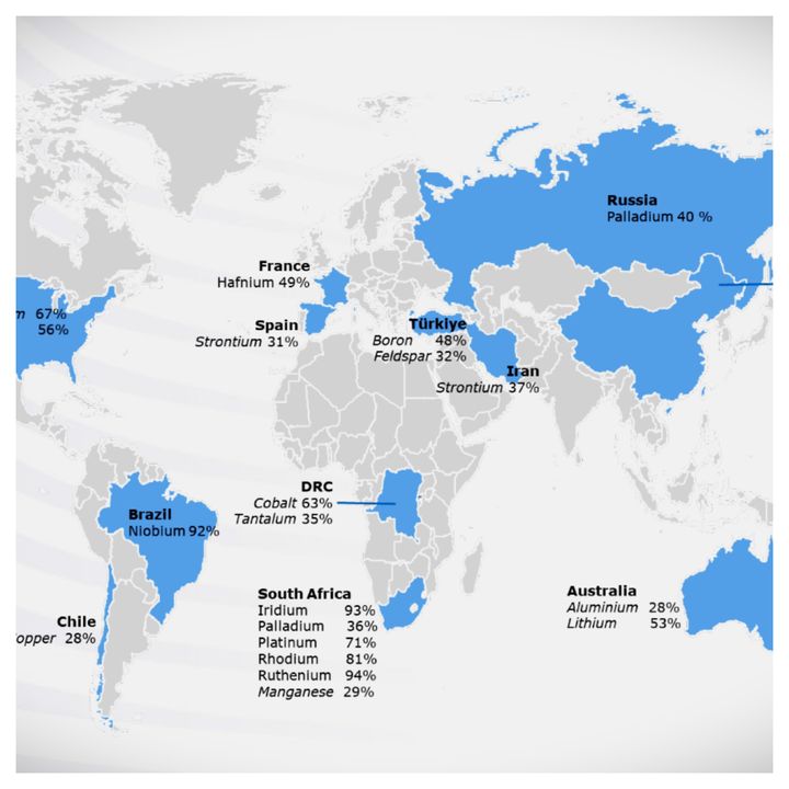 Εικ. 2: Κατανομή των νέων ΚΟΠΥ στον Παγκόσμιο χάρτη. 