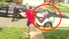 Pizza Delivery Driver’s Quick-Thinking Sees Suspect Bite The Crust
