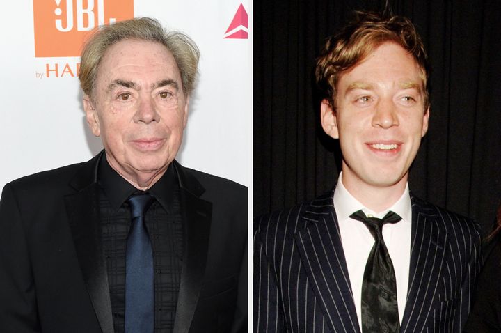 Andrew Lloyd Webber and his son Nicholas