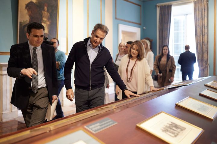 Ο πρωθυπουργός επισκέφθηκε και πολλά πολιτιστικά σημεία της Κέρκυρας
