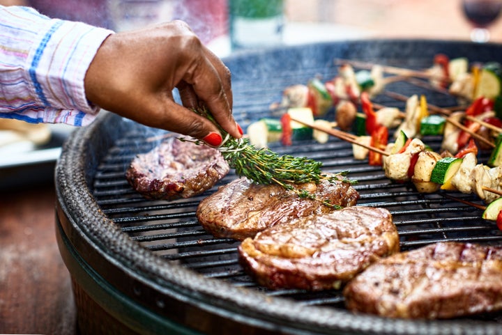 Experts say the char on grilled items is carcinogenic. 