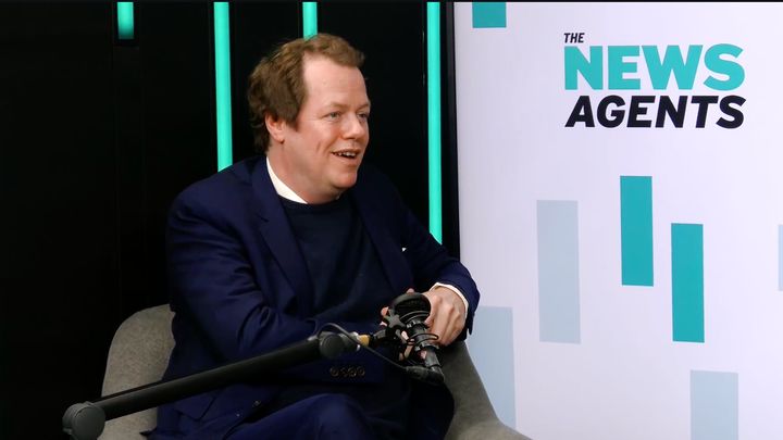 Tom Parker Bowles speaking to The News Agents