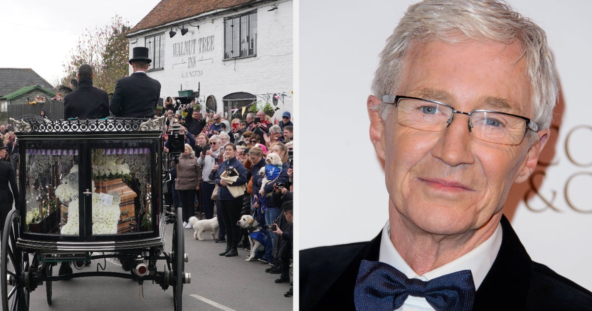 Fans Pay Their Respects To Paul O'Grady On His Funeral Day HuffPost