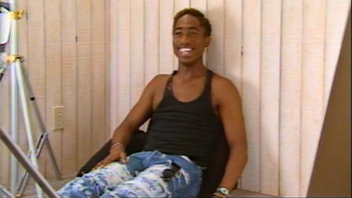 "Dear Mama" culls numerous archival videos of Tupac and Afeni Skakur, like this one of the rapper as a teenage performing arts student.