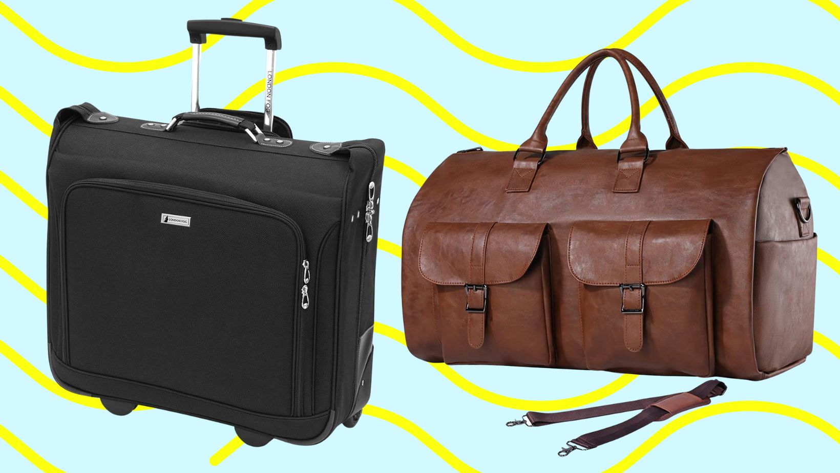 45 Suit Carrier Bag  Convertible Garment Bag With Shoulder Strap Handles  Multipurpose Duffel Bag For Storage And Travel  Fruugo IN