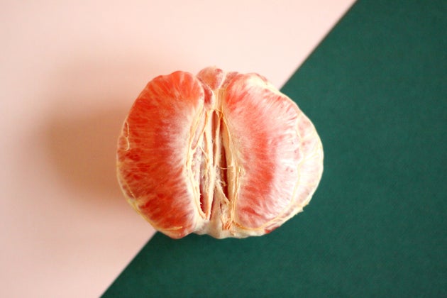 Red grapefruits