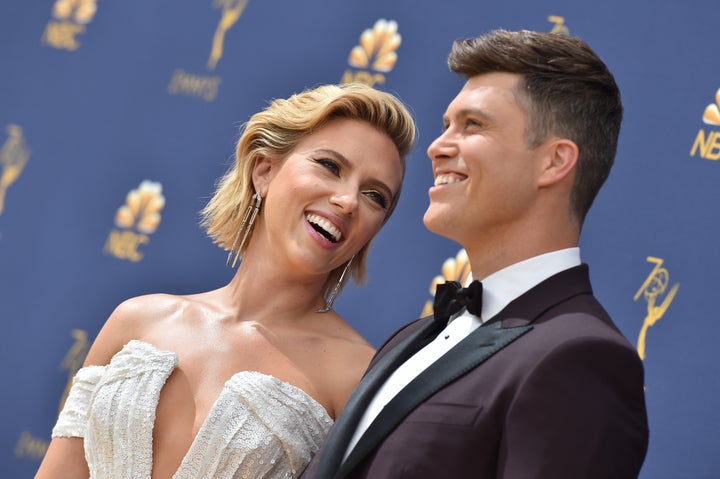 Scarlett Johansson and Colin Jost married in 2020.