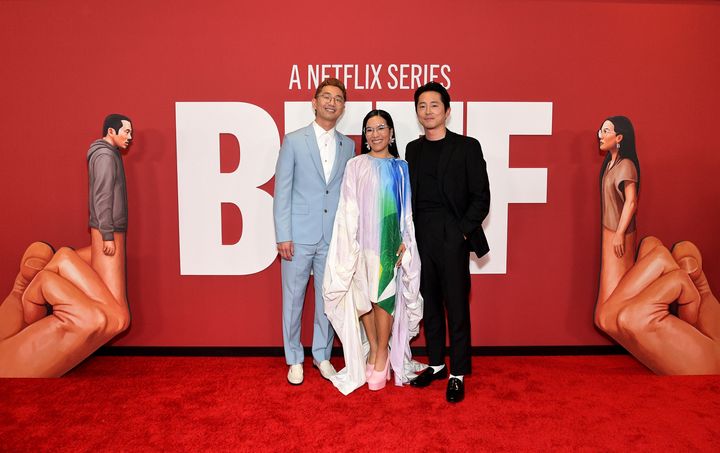 Lee Sung Jin, Ali Wong and Steven Yeun