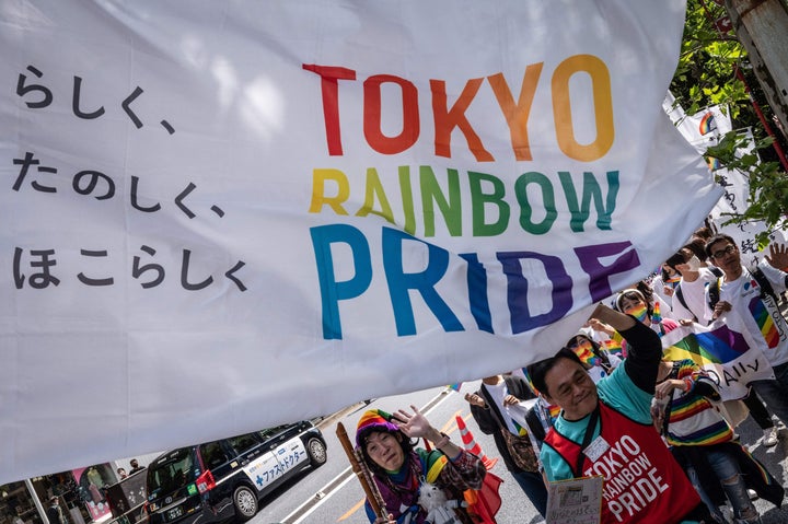 東京レインボープライドのパレード（2023年4月23日）