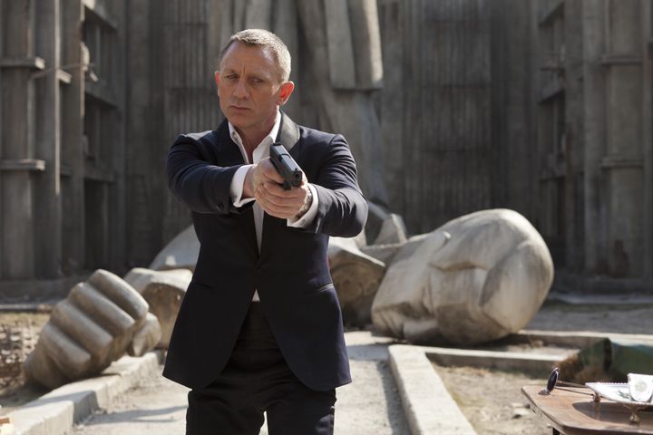 Daniel Craig as James Bond in the 2012 film Skyfall