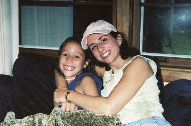 The author and her daughter Faith. 