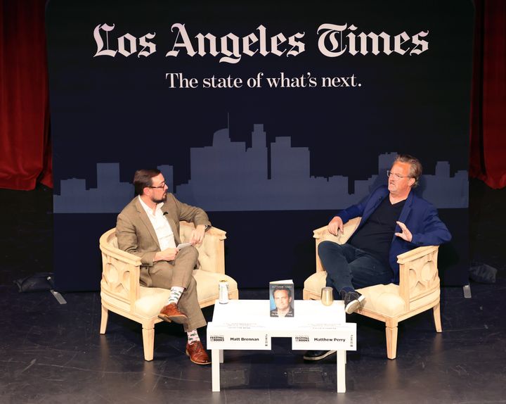 Matthew Perry in conversation with the Los Angeles Times at their Festival Of Books