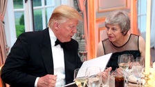 Donald Trump Made ‘Offensive Impressions’ Of Theresa May To Boris Johnson, Book Claims