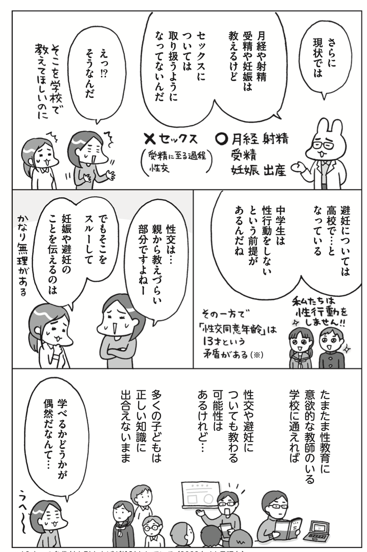 『おうち性教育はじめます 思春期と家族編』（KADOKAWA）より