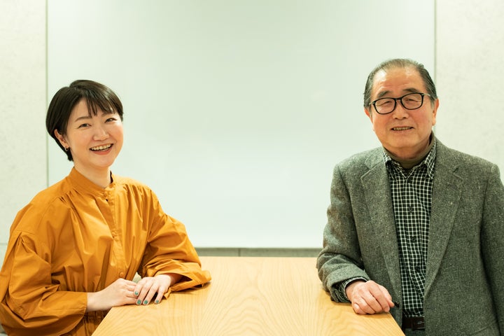 フクチマミさん（左）、村瀬幸浩さん（右）