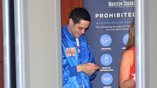 Pete Davidson Shoves Pesky Fan After Knicks Playoff Win