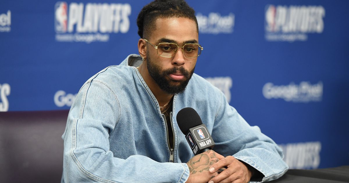 Lakers Guard D'Angelo Russell Gets In Bizarre Clash During News Conference