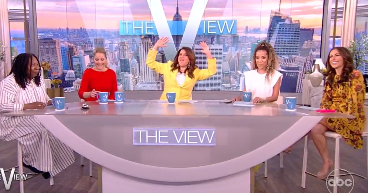 'The View' Hosts Lead Audience In Savage Send-Off For Tucker Carlson