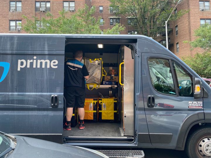 Amazon's delivery drivers technically do not work for Amazon.