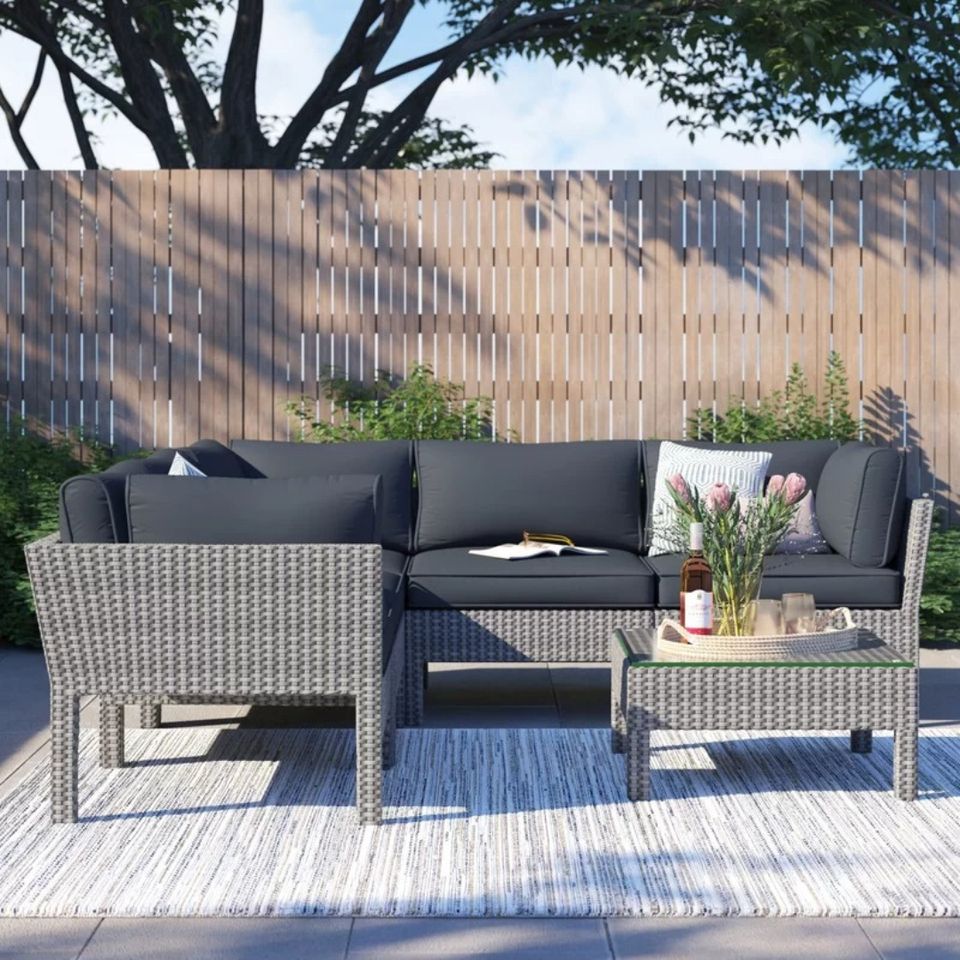 Winston Porter Brixx wicker seating set (51% off)