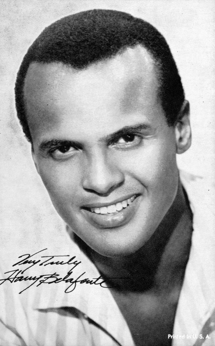Fan club photo of musician and actor Harry Belafonte, 1943. (Photo by Smith Collection/Gado/Getty Images)