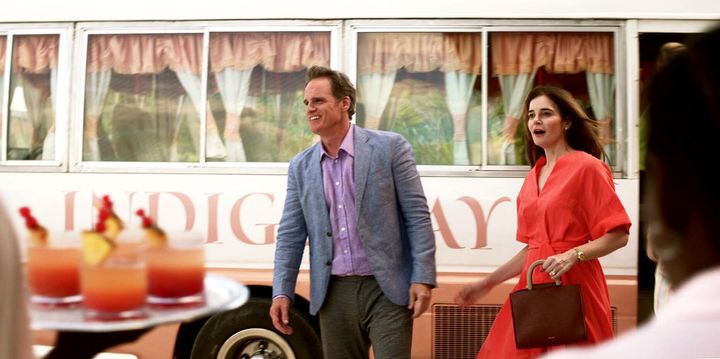 In "Saint X," Michael Park and Betsy Brandt play the typical, wealthy white parents on vacation that we've seen more than enough of, and just as one-dimensionally, on "The White Lotus."
