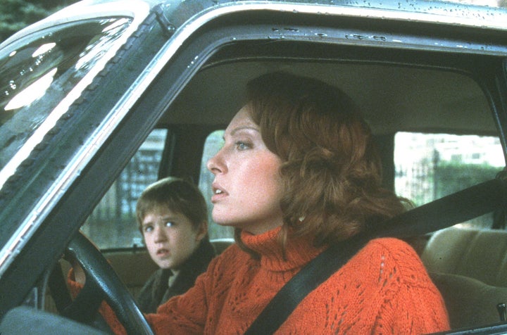 Haley Joel Osment as Cole and Toni Collette as Cole’s mother, Lynn, in 1999’s “The Sixth Sense.”