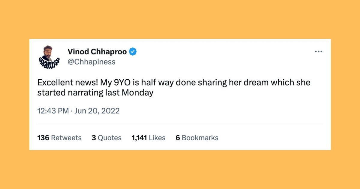 Tweets That Sum Up Life With 9-Year-Olds - Vimarsana News