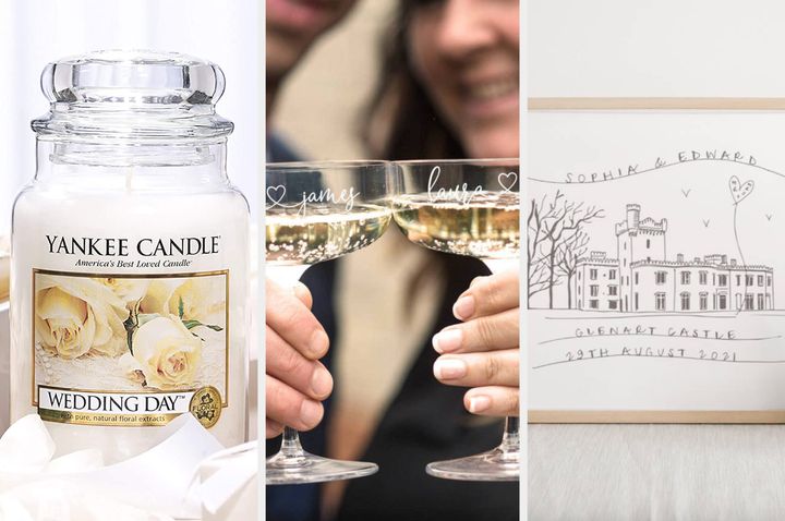 These wholesome gifts are sure to leave a smile on the happy couple's faces. 