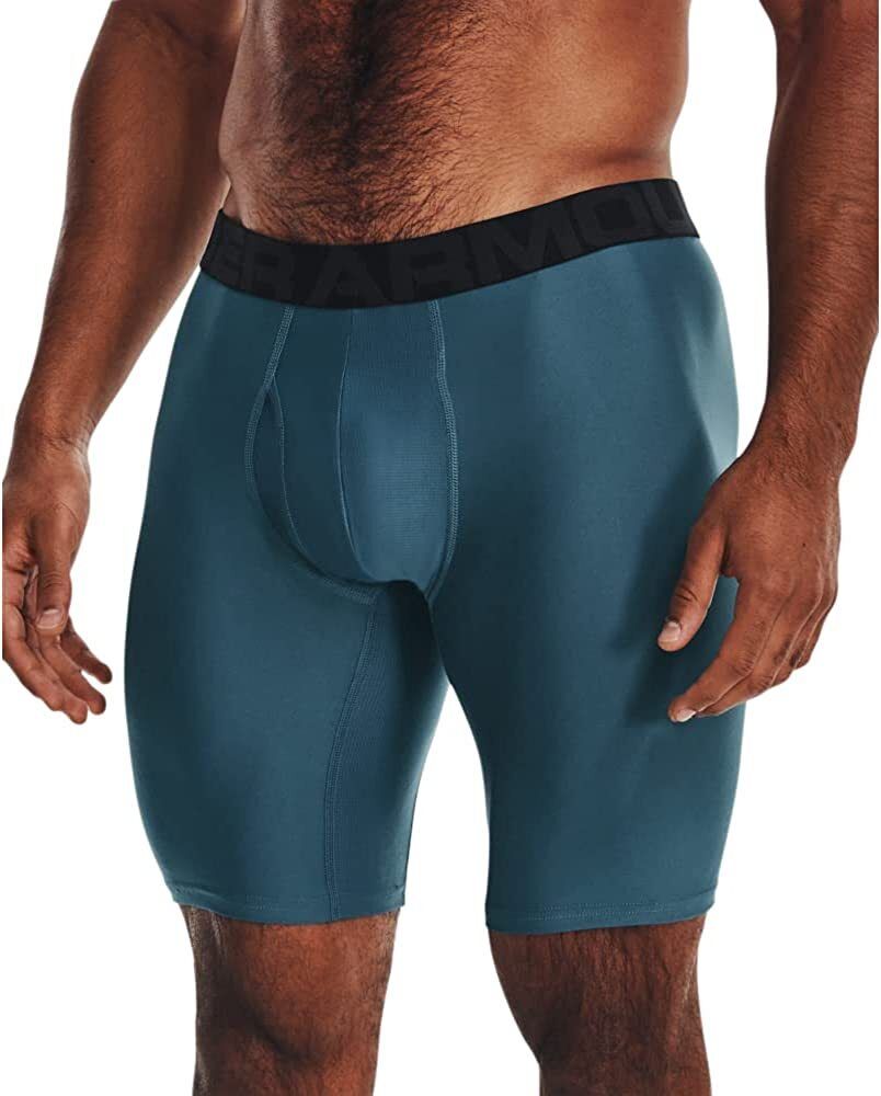 A set of two Under Armour 9-inch boxers for extended support