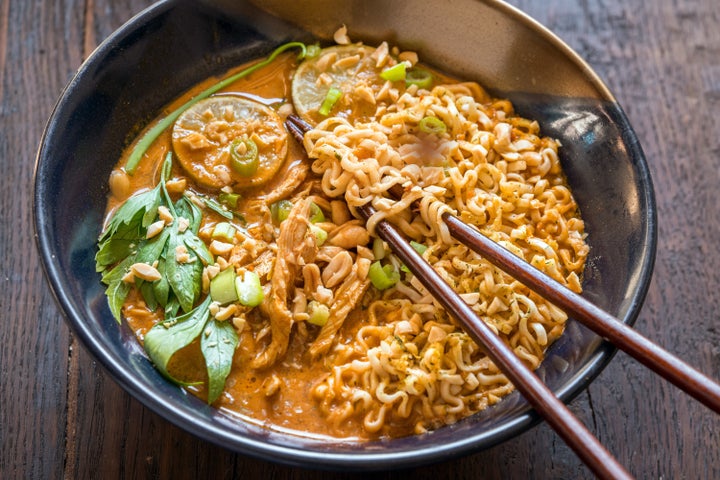 Almost no one can resist a bowl of spicy ramen.