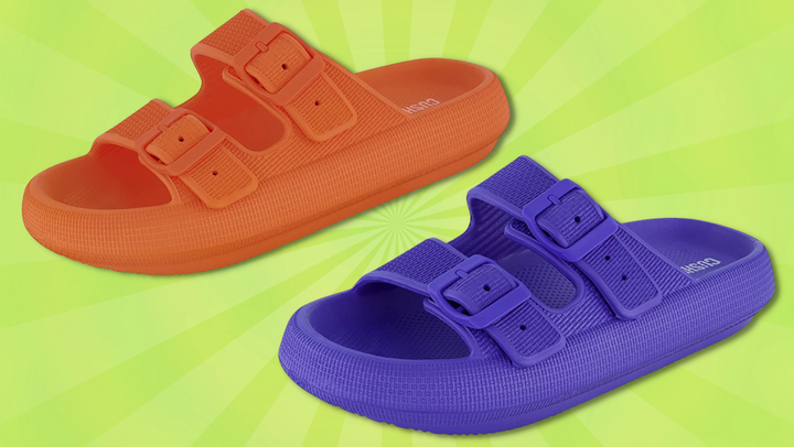 Purple sandals amazon hotsell