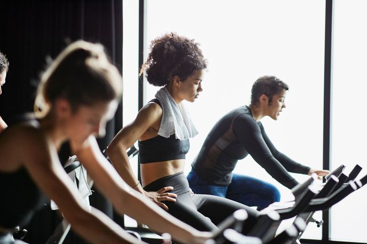 To create a fitness habit, experts say you should find a workout you like, whether that's a group workout class or a daily outdoor walk.
