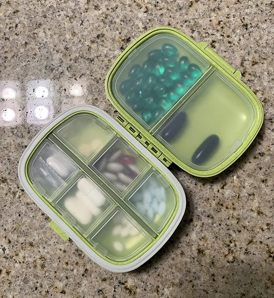 Pocket Pharmacy, Travel Pill Organizer, Personalized Pill Organizer, RX  Pill Organizer, Pill Dispenser, Small Pill Holder, TSA Approved 