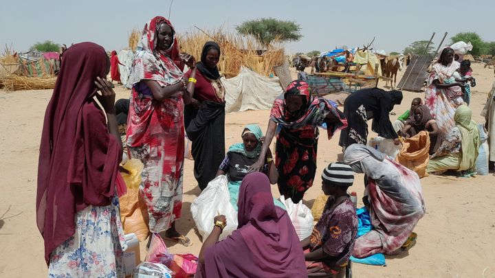 Σουδανές στα σύνορα Σουδάν με Τσαντ 