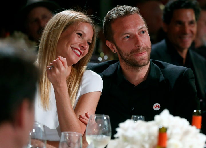 Gwyneth Paltrow e Chris Martin em 2014.