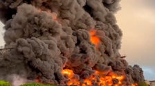  Russian Official: Ukrainian Drones Strike Crimea Oil Depot