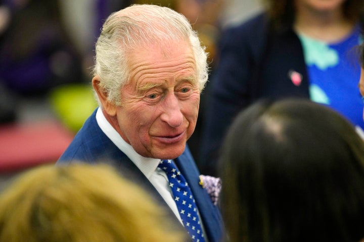 King Charles III visits Liverpool Central Library on Wednesday.