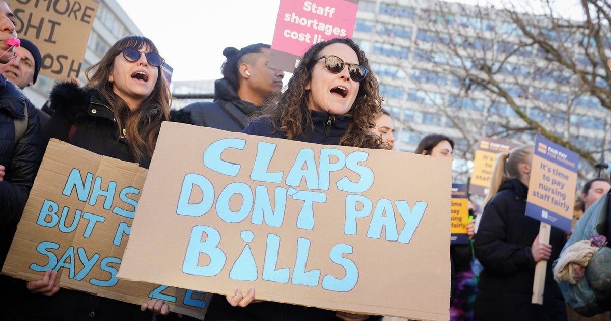 'As Long As It Takes' Union Boss Says NHS Strikes Will Continue Until