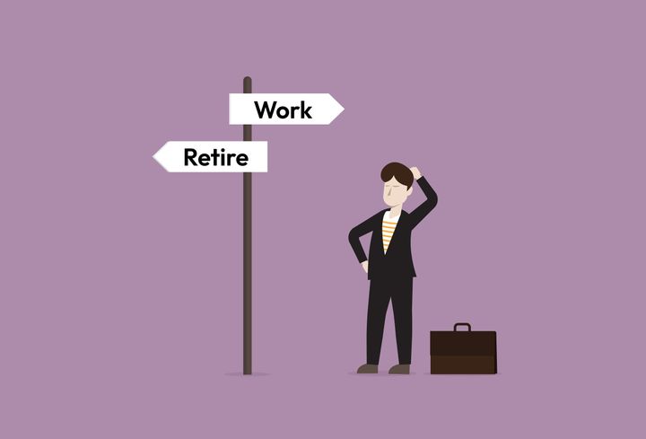 Employee decisions keep working or early retire